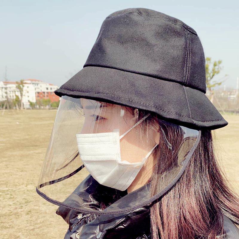 Buy Protective transparent bucket hat 