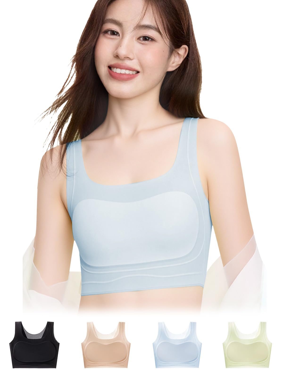 

Японский стиль Набэ Бюстгальтер в японском стиле Юката Высокий бок Не уменьшает Естественно Сглаживает Вашу грудь для красивого силуэта [veimia] Бюстгальтер, Рубашка, синий