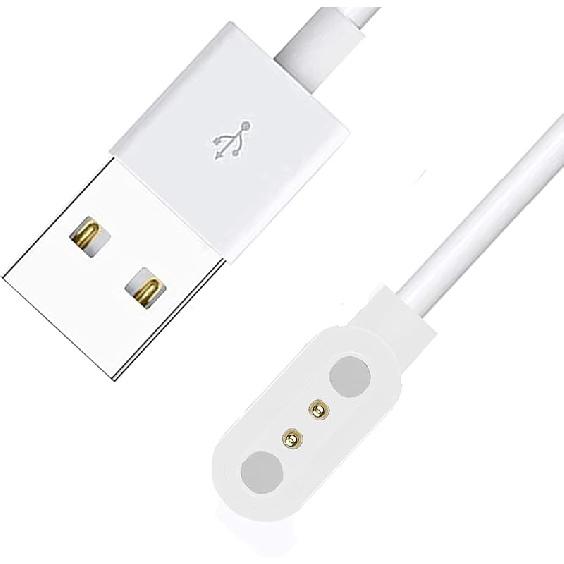 Lamshaw Compatible with Kimeag H31 Smartwatch Charger, Magnetic USB Charging Cable Replacement Charger Cable Compatible with Kimeag H31 1.91 Inches белый