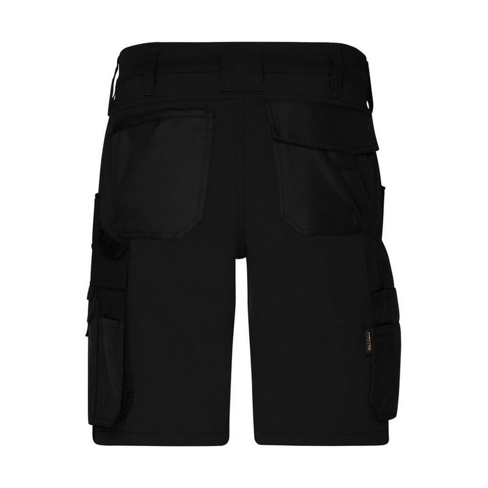 James and Nicholson Unisex Adult Workwear Stretch Slim Cargo Shorts