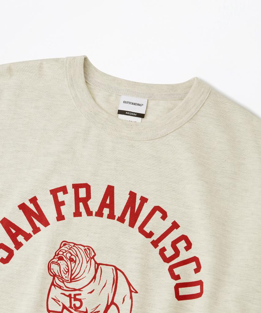 OUTSTANDING V.S.C Tee(San Francisco)_1%Oatmeal
