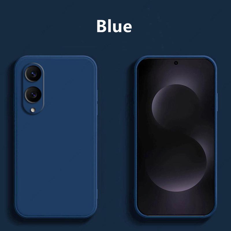 

Жидкий силиконовый чехол для телефона Samsung Galaxy S25 Edge, чехол Funda, задняя крышка для Samsung S25 Edge, чехол For Samsung S25 Edge