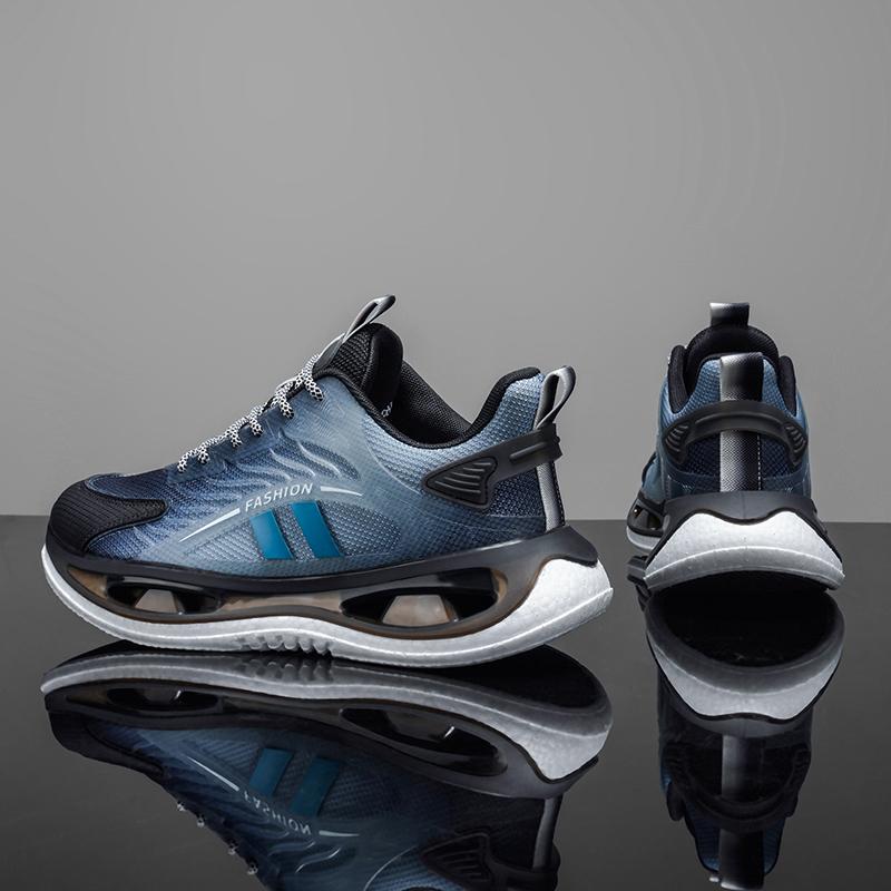 Men's lightweight outdoor racing running shoes spring summer new soft-sole casual sneakers student breathable speed sports shoes