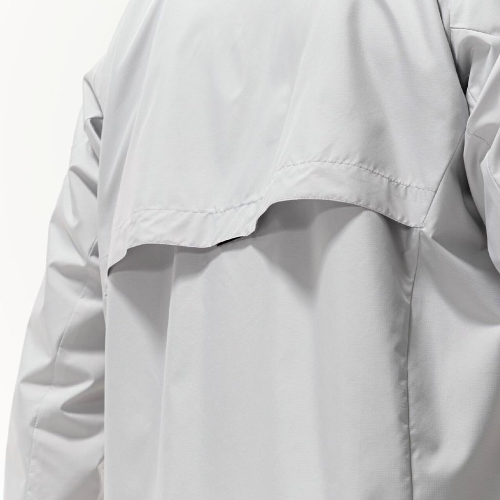 Mizuno MC Line Windbreaker and Training Alloy Gray X Size 32MEC015 Jacket, Water-Repellent Windproof, Wear, Unisex, Black, L,