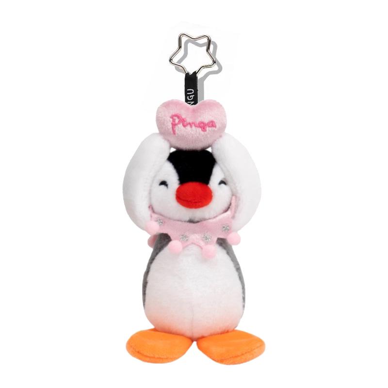Youmai Penguin Sitting Pose Plush Toy Pinga Doll Ornament for Claw Machines