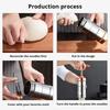 7 Molds Stainless Steel Manual Noodle Maker Press Pasta Machine Spaghetti Noodle Making Machine Fruit Cutter Juicer Kitchen Tool