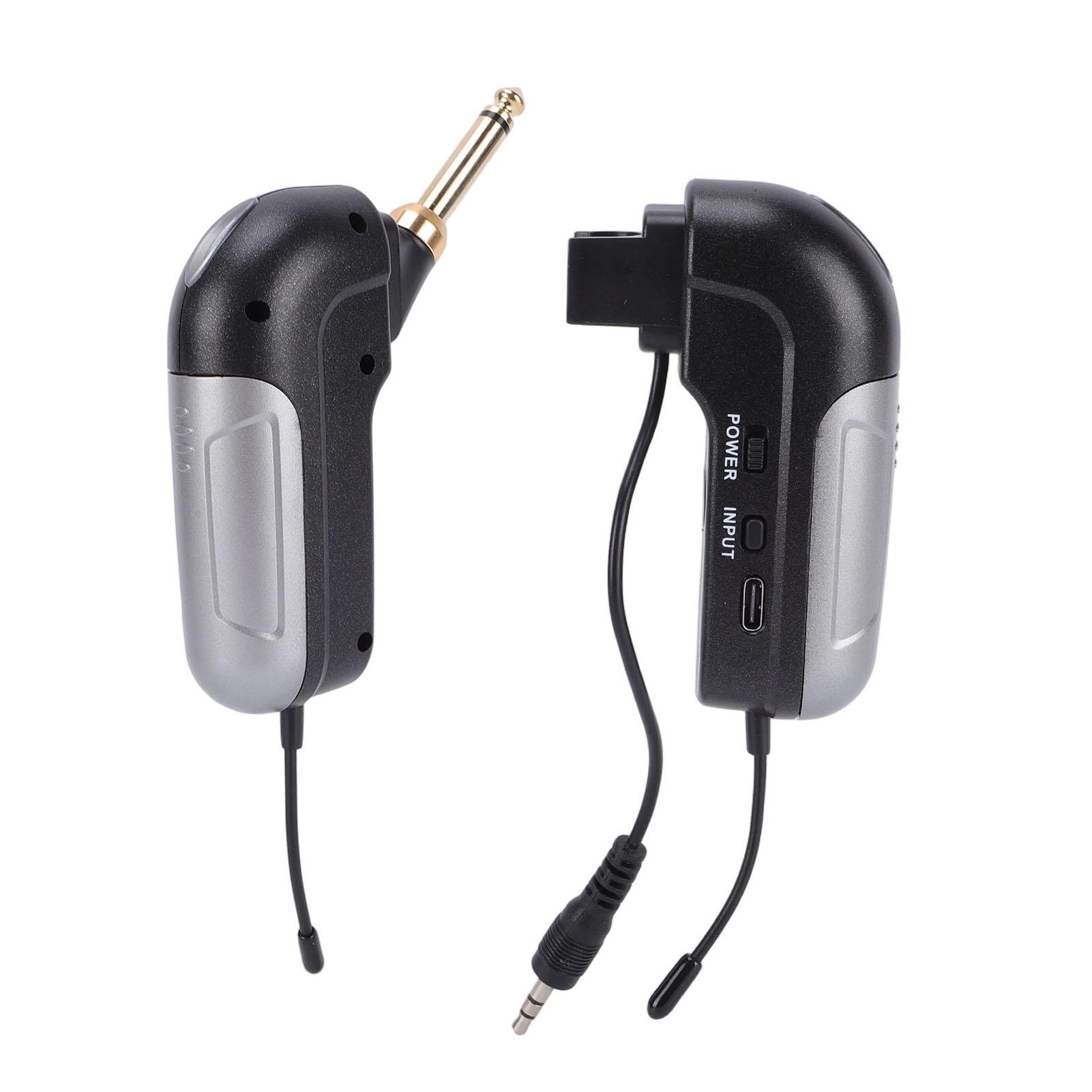 

Violin Pickup Microphone Clip On Instrument Transmitter and Receiver Mic System for Stage Performance
