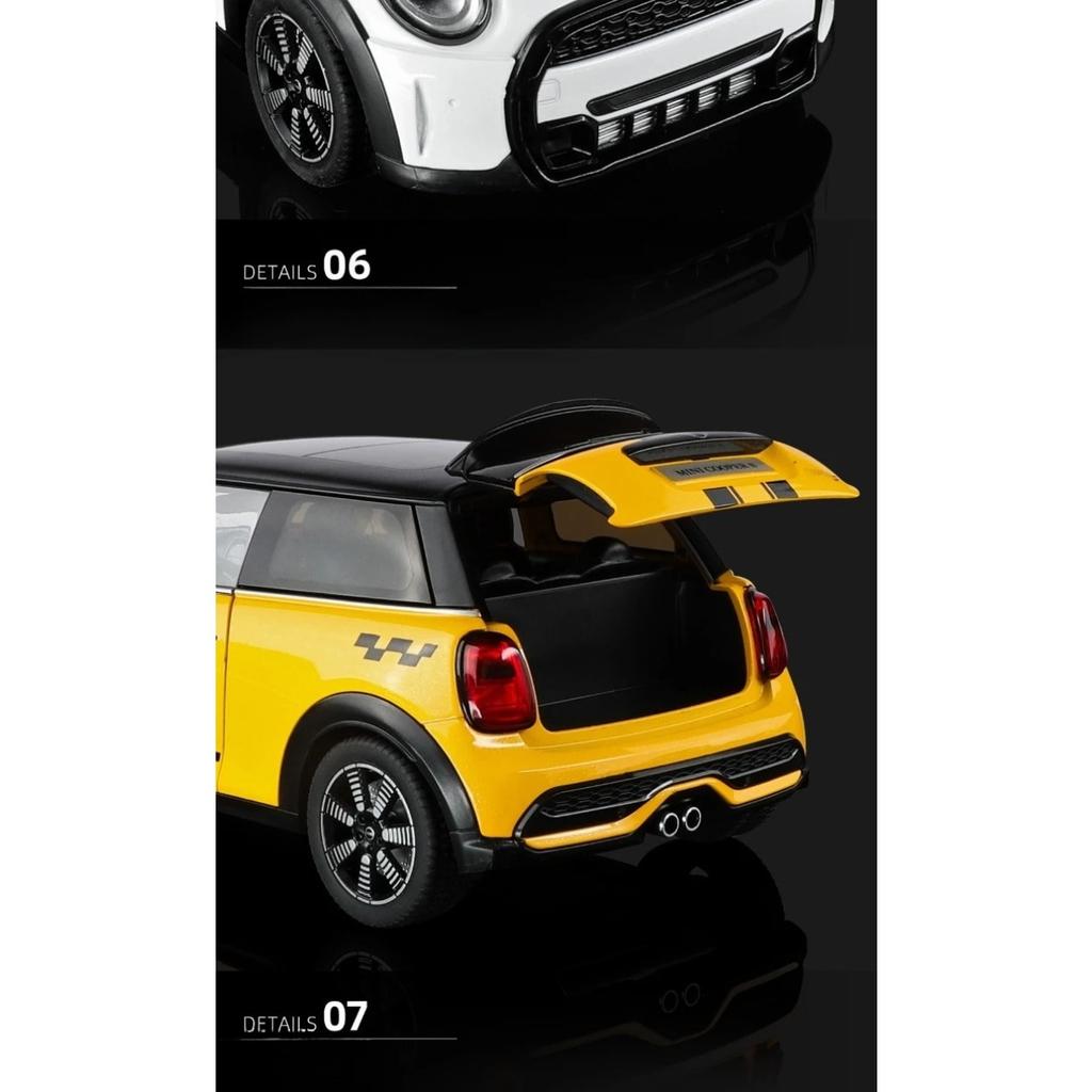 Offiziell lizenziertes Simulations-1/18-Maßstab BMW MINI Cooper Legierungsauto-Modell Sammlung Miniaturauto Freund Geschenk Spielzeugfahrzeug