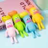 Creative 4 Colors Big Eyes Sausage Mouth Squishy Toys Anti Stress Balls Decompression Sensory Squeeze Fidget Toy For Adults Kids