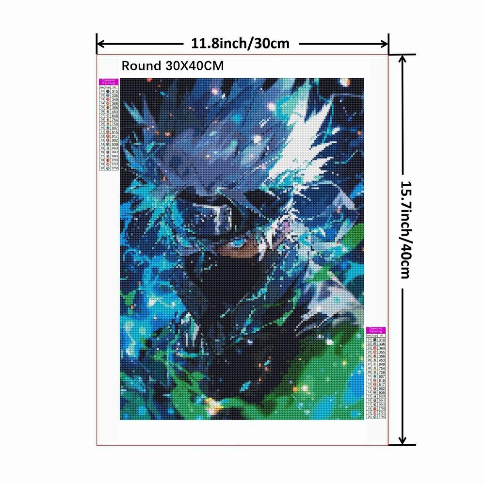 Hatake Kakashi 5D DIY Diamond Painting Naruto Embroidery Anime Cross Stitch Mosaic Rhinestones Hobby Home Decor Children's Gifts