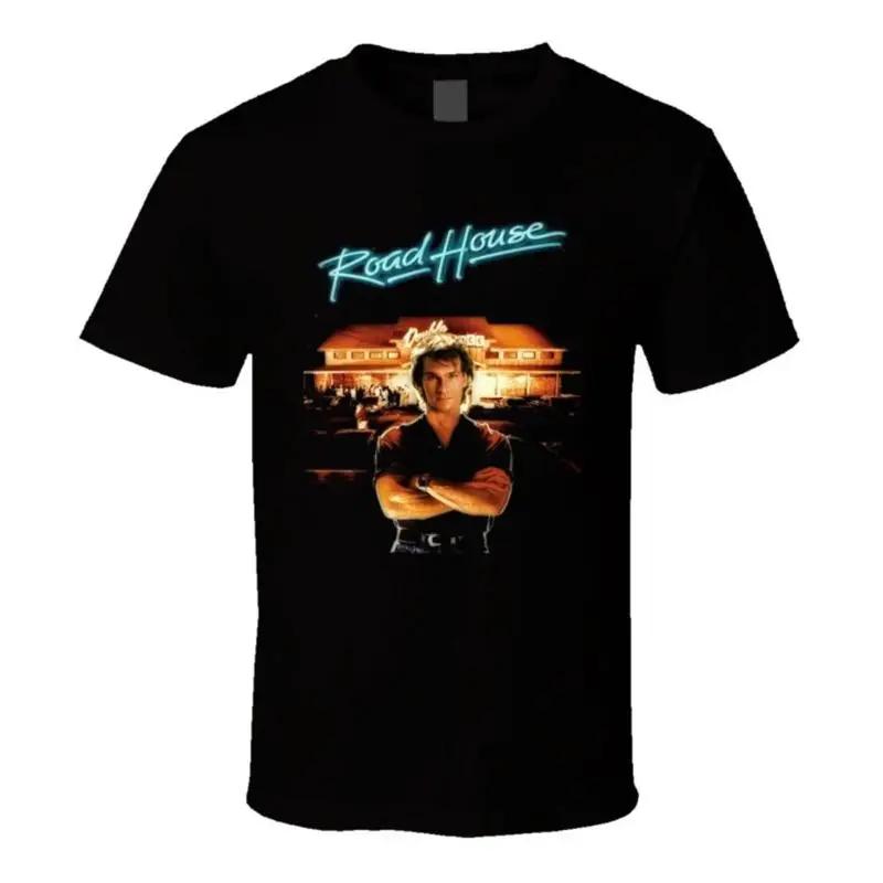 Roadhouse Patrick Swayze Retro 80s Movie T Shirt