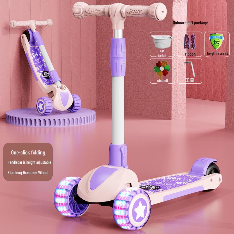 3-in-1 Toddler Scooter & Ride-On: For Ages 2-6, Boys & Girls