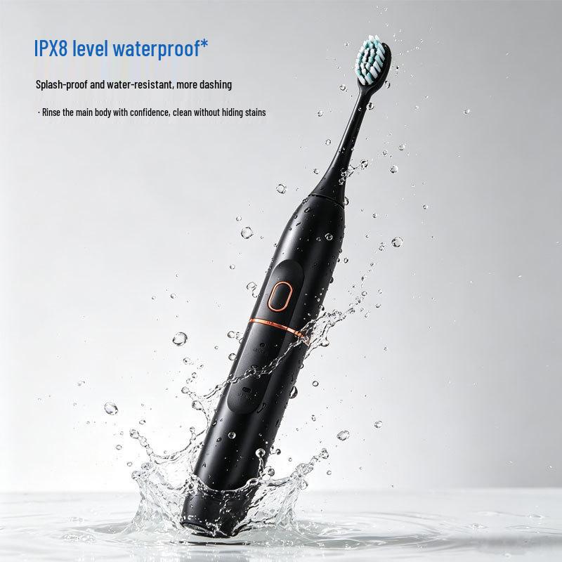 Smart Rechargeable Sonic Electric Toothbrush for Adults - New Model with Large Capacity