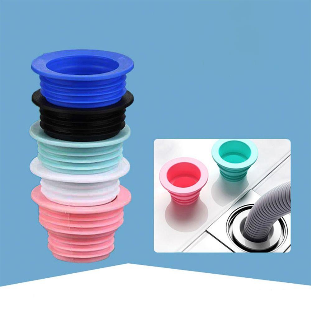 1PC Home Pest Control Deodorant Pool Floor Drain Sealing Plug Silicone Sewer Seal Ring