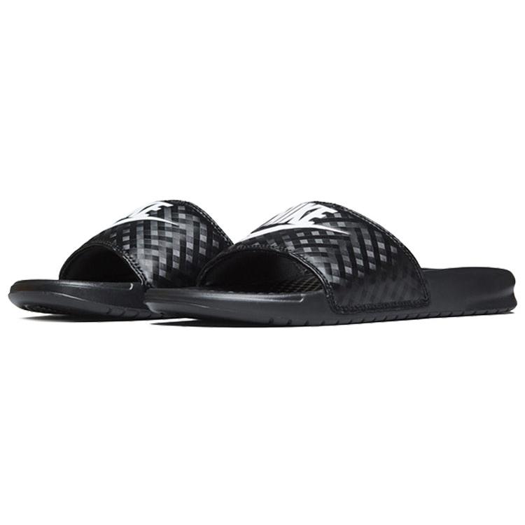 New Nike Benassi Jdi Black White Women's Women's 343881-011