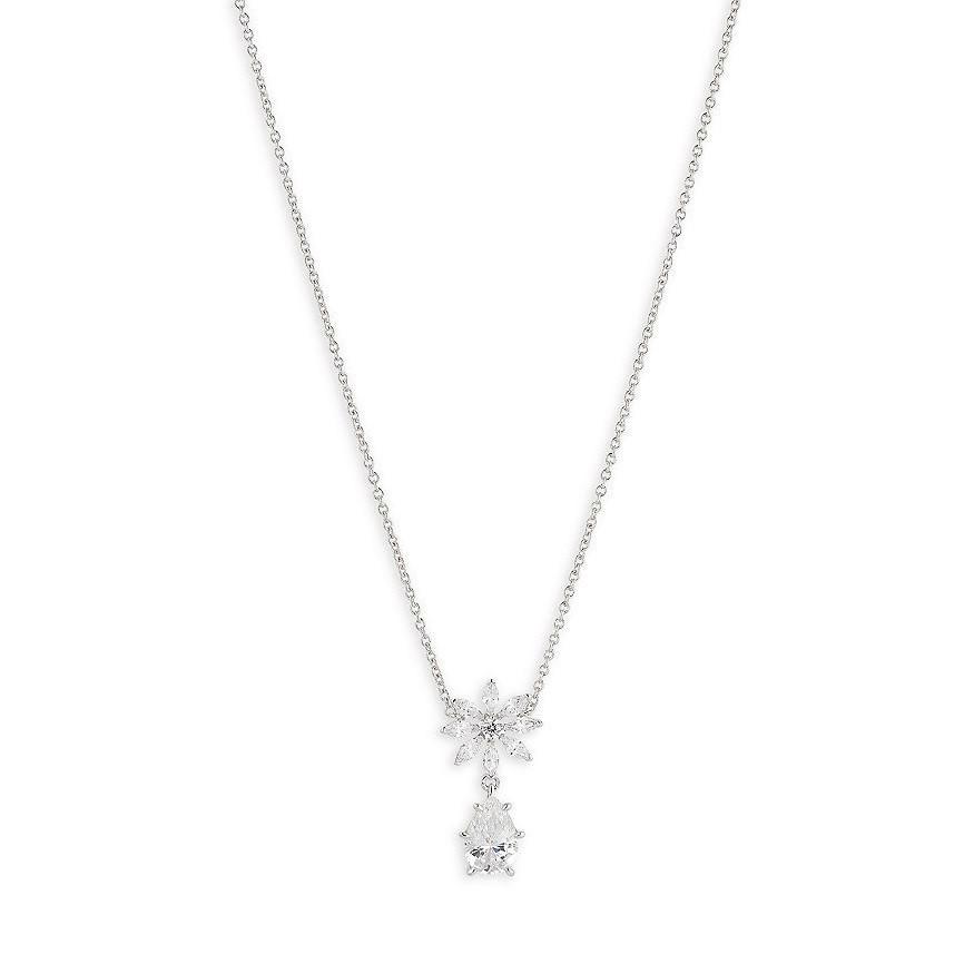 Retro 18K Gold Plated Tassel Zircon Cuban Chain Necklace in Frosted Gold Copper.