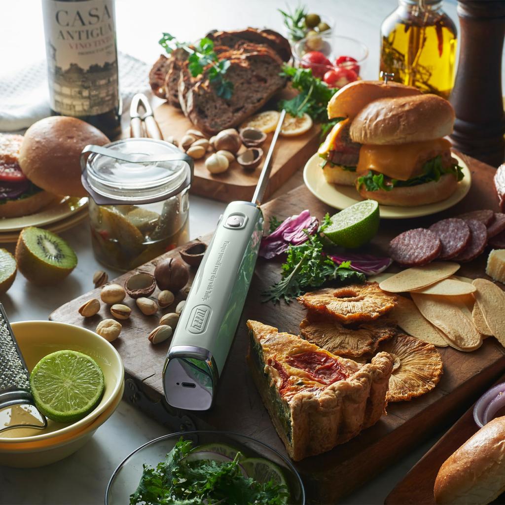 [Toffy] K-EK1 Elektrický multifunkční nůž světle modrý – Nůž