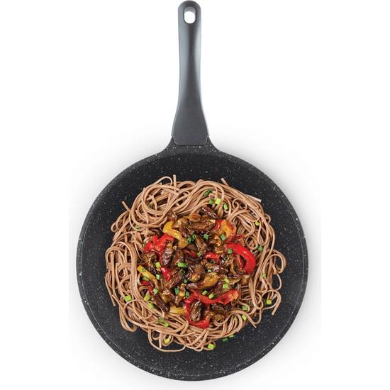 

Вок-сковорода Thermoad 28 см серая