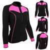 Woman Wetsuit Top Coat Sun Protection Long Sleeve Fitting Swimwear for Snorkeling SurfingS