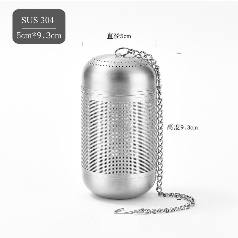 Stainless Steel Tea Infuser Tea Leaves Spice Strainer Fine Mesh Coffee Diffuser Filter Seasoning Ball Teaware Kitchen Accessorie