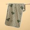 Printed Edging Face Towel
