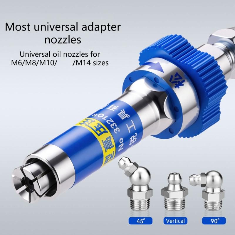 Sturdy Steel Lubrication Nozzle Greases Fittings For Agricultural Machinery And Workshop Tool With Rustproof Coating