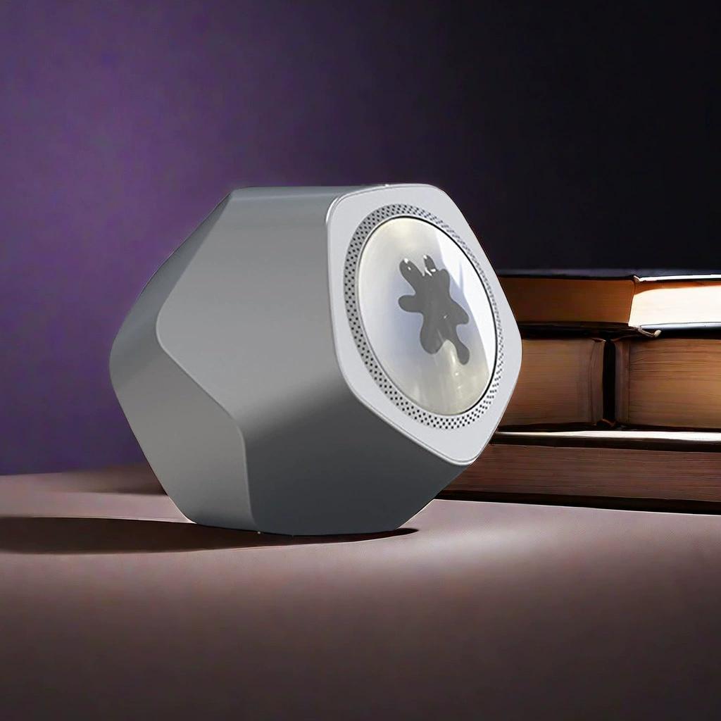 Magnetic Fluid Desktop Speakers Music Pickup Rhythm Lamp