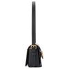 Coach Logo Leather Shoulder Tote Bag Small Women Handbags Black CAM18-B4BK