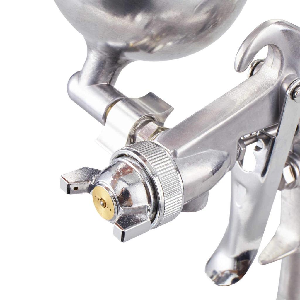 Litorange Spray Gun, 1.5mm, 400ml Cup Capacity, Air Leak-Proof, Strong Spray Volume, Gravity-Fed, Universal Painting, DIY, Adjustable Cup Angle