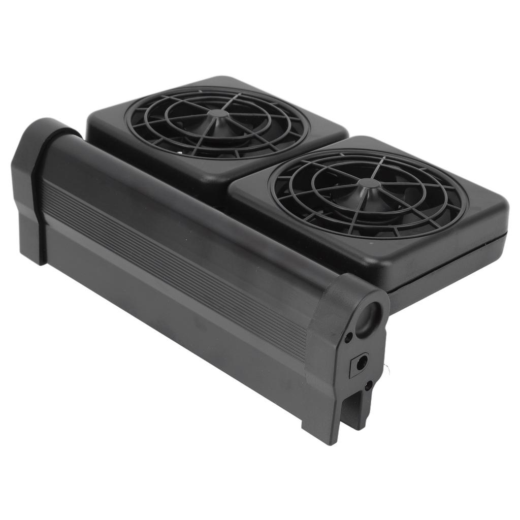 Aquarium Chillers Fan Mini Adjustable Quiet Fish Tank Water Cooling Fan for Freshwater Saltwater