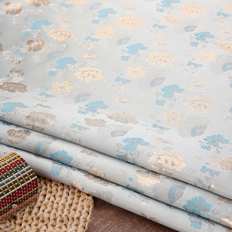 100*150cm High-grade Brocade Jacquard Fabric Satin Fabric Diy Sewing Hanfu Kimono Children's Clothing Chinese Costume Apparel