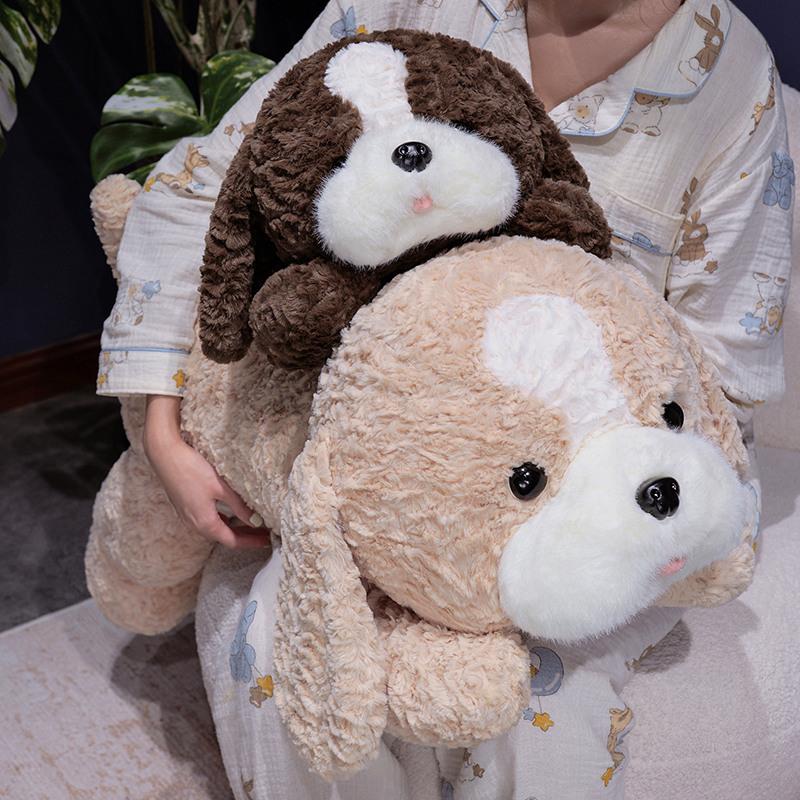 Flauschiger Border Collie Plüschtier Niedlich Weich Hochwertig Cartoon Stofftier Puppe Heimdeko Geschenke für Kinder