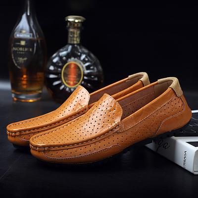 Heren Handgemaakte Penny Loafers Comfortabele Leren Kantoor Schoenen Snelle Levering Heren Mocassins Ademend Heren Rijschoenen Instappers