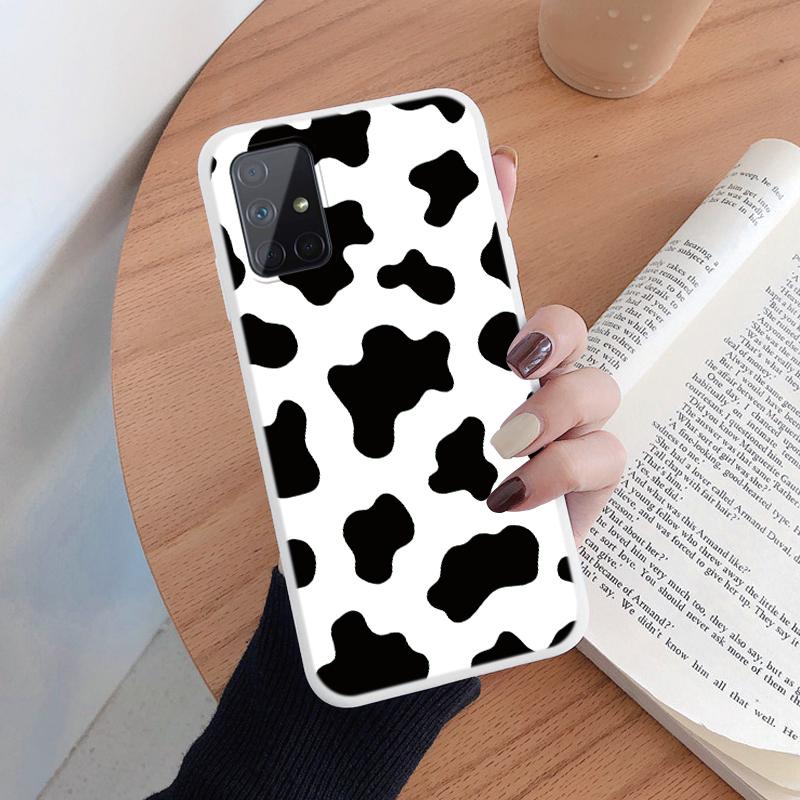 Leopard Print Phone Case For Samsung Galaxy A51 4G 5G A71 5G Protection Back Cover Soft Silicone Fundas For Samsung A 51 Coque