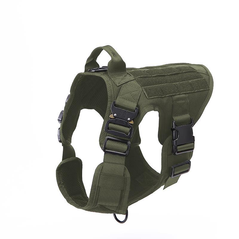 Cross-Border Tactical Dog Harness: Anti-Burst Outdoor Vest for Large Dogs