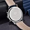 Benyar Luxury Watches For Men Date Chronograph Lrather Man Watch Waterproof Luminous Sport Military Men's Quartz Watch