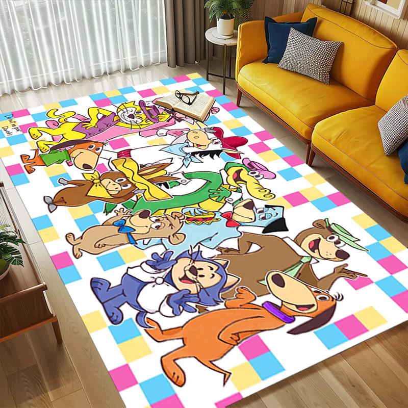 Cartoon Characters Living Room Nonslip Area Rug Soft Carpet For Bedroom Game Playroom Sofa Office Home Decor Doormat Christmas Gift C929155