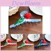 Stylish Large Acetate Tulip Hair Claw Clip For Elegant Updos And Fashionable Looks