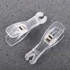 Close Ring Needle Pipe Open Triangle Forceps Acrylic Piercing Clamp Disposable Professional Tool