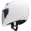 Marushin (MARUSHIN) Semi-Jet Motorcycle Helmet, M-520XL, White, XL Size (Under 61-62cm), 5211
