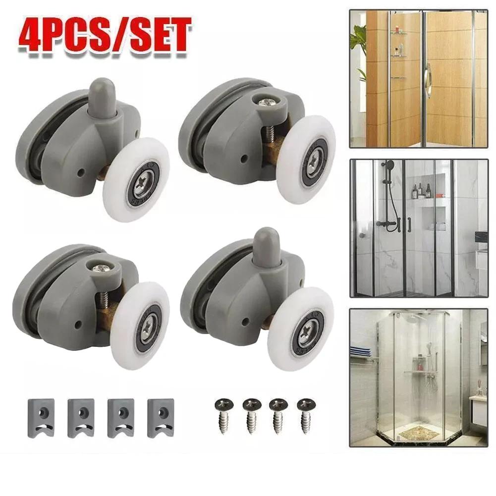 

Bathroom Renovation Rollers Set Compatible With 4-6mm Glass Complete Roller Set Plastic And Brass Construction China Mainland