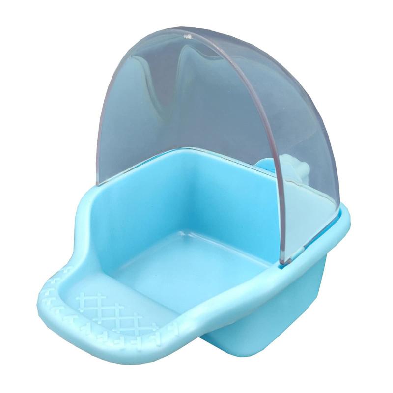 Vogelfutterspender Papageienfutterspender Auslaufsicher Spritzwassergeschützt Keine Kleckerei Große Kapazität Futterbehälter