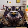 3D Eagle Printing Duvet Covers Children Teens Home Bedclothes Single Twin Bedroom Decor Polyester Bedspreads