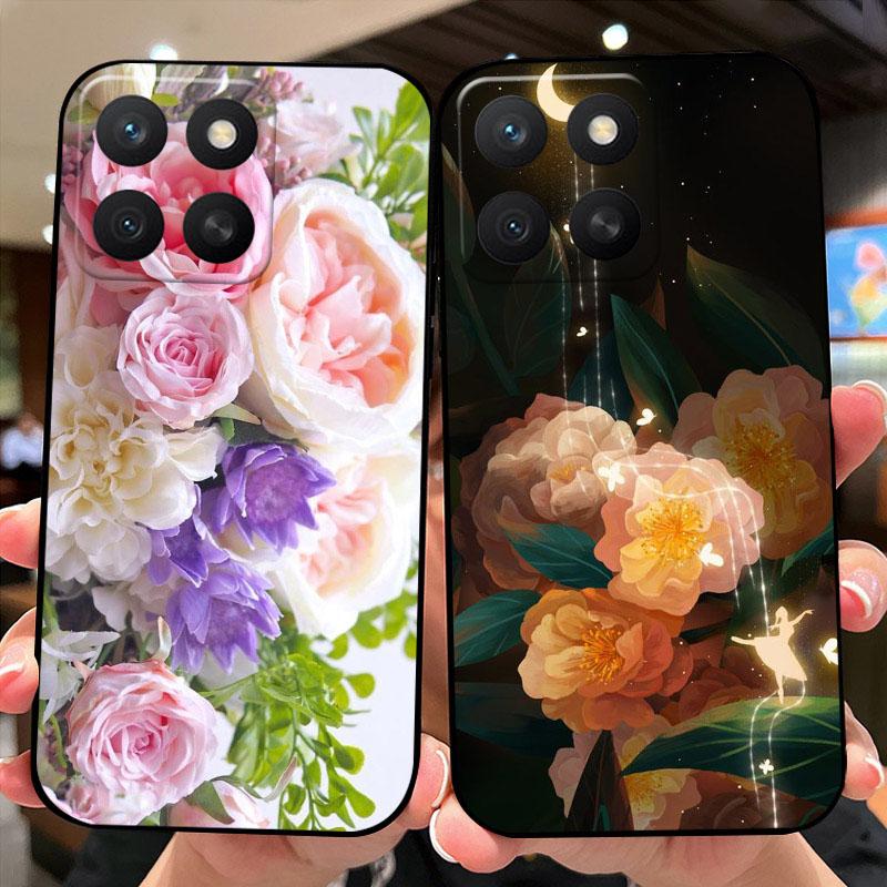 For Honor X8c Case HonorX8C TPU Soft Silicone Cute Astronaut Phone Printing Cover For Huawei Honor X8c Cases ABR-LX3 Fundas Capa