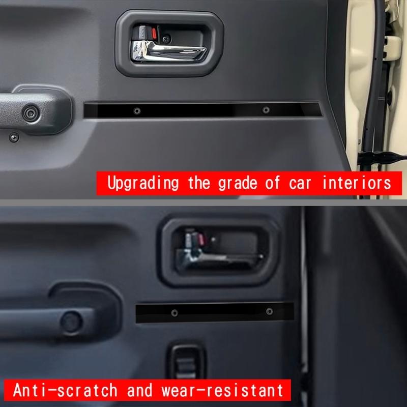 FOR SUZUKI Jimny Nomade 5/SIERRA 3 2025 Inner Door Bowl Under Panel ide Handle strip Protector Cover Interior Accessories