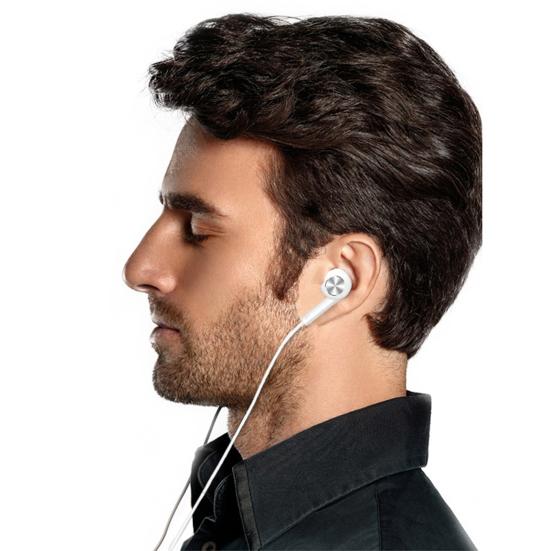 S32 Universal 3.5mm L-shaped Plug Wired Earphone for Phone