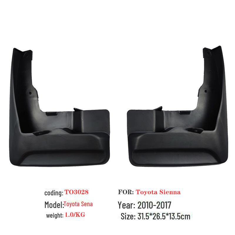10-17 Toyota Sienna Fender Accessories