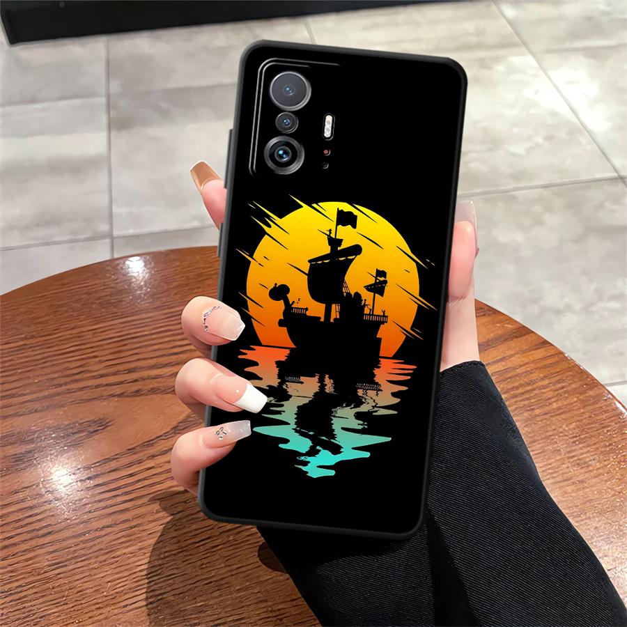Luffy Zoro Cartoon Case for Xiaomi Mi 10T CC9Pro 13 11T 14 Pro 9 9T 10 11 13 Lite Phone Cover
