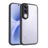 KEYSION Transparent Phone Case for VIVO V70 FE Soft Silicone+PC HD Clear Simple Shockproof Phone Back Cover for VIVO V70 FE 5G