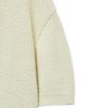 NOIRER Oversized Heavy Polo Half Knit (Ivory)